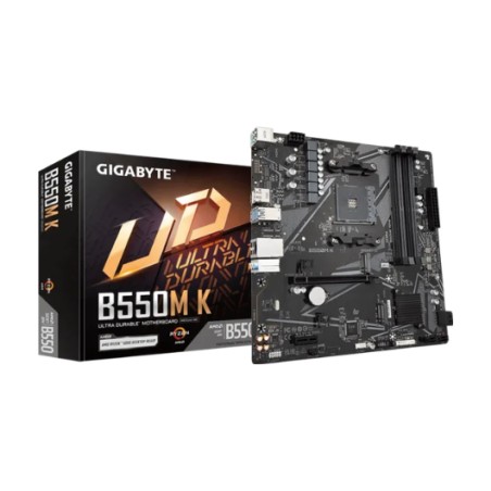 PLACA BASE GIGABYTE B550M K AM4 MATX 4XDDR4