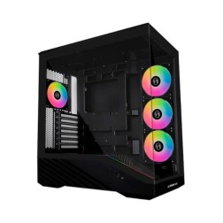 TORRE ATX LIAN LI VECTOR V100R BLACK-4 VENT-ARGB