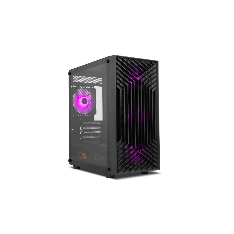 CAJA NOX INFINITY EPSILON RGB M-ATX CHASSIS MINITORRE NEGRO CAJA NOX INFINITY EPSILON RGB M-ATX CHASSIS MINITORRE NEGRO