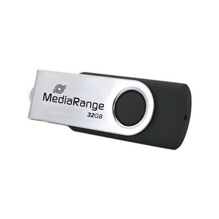 PENDRIVE 32GB USB-C 3-2 MEDIARANGE SILVER-BLACK
