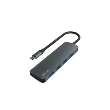 HUB USB-C 3-1 SAVIO AK-54