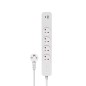 REGLETA DE 4 ENCHUFES + 2XUSB 1-5M SAVIO LZ-11