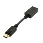 CONVERSOR AISENS DISPLAYPORT A HDMI DP M-HDMI A H NEGRO 15CM