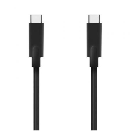 Cable USB 3-2 Tipo-C Aisens A107-0707 5GBPS 3A 60W- USB Tipo-C Macho - USB Tipo-C Macho- Hasta 60W- 5Gbps- 5m- Negro