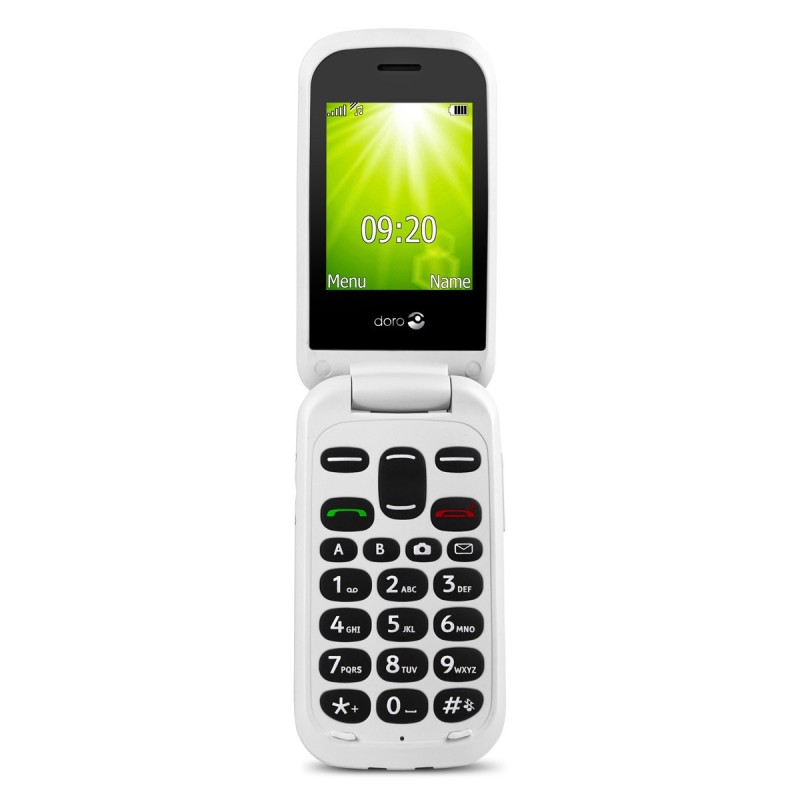 Telefono movil doro 2404 red white