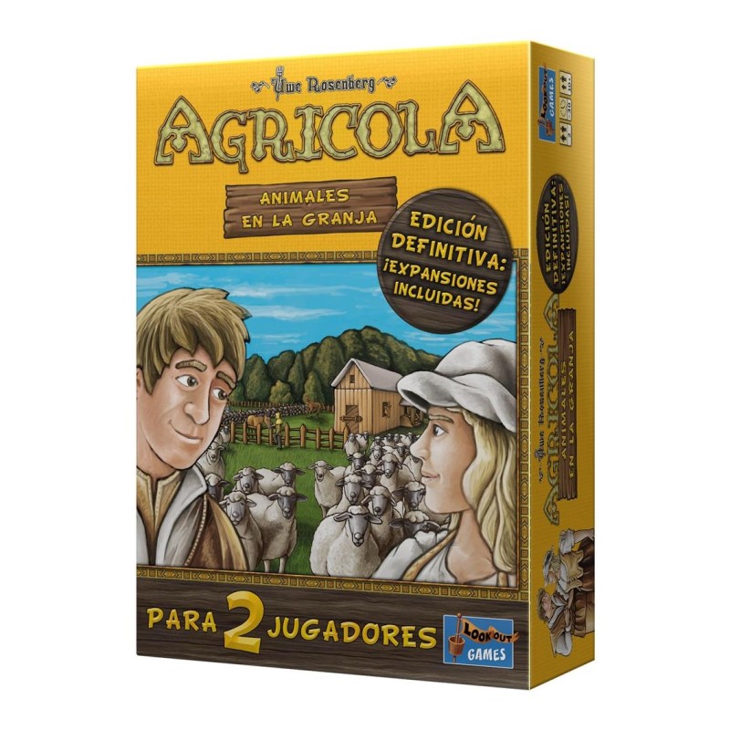 Juego mesa agricola animales en la