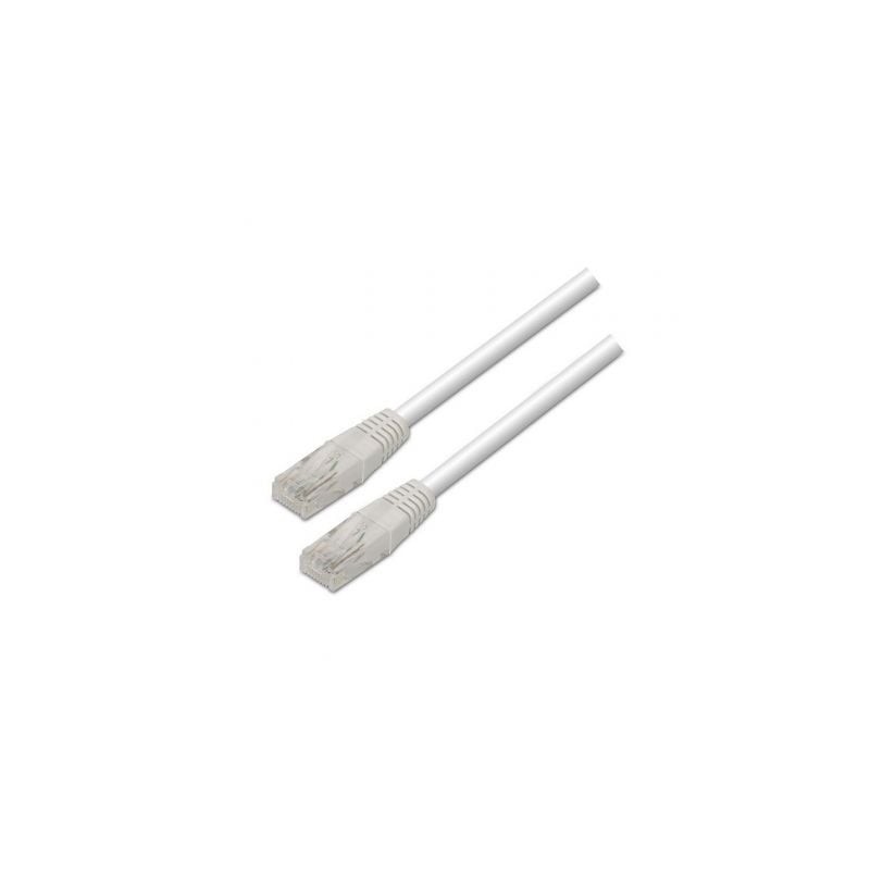 CABLE RED AISENS LATIGUILLO RJ45 CAT-6 UTP AWG24 BLANCO 0-5M