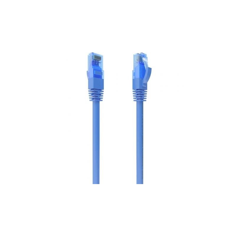 CABLE RED AISENS LATIGUILLO RJ45 CAT-6 UTP AWG26 CCA AZUL 5-0M