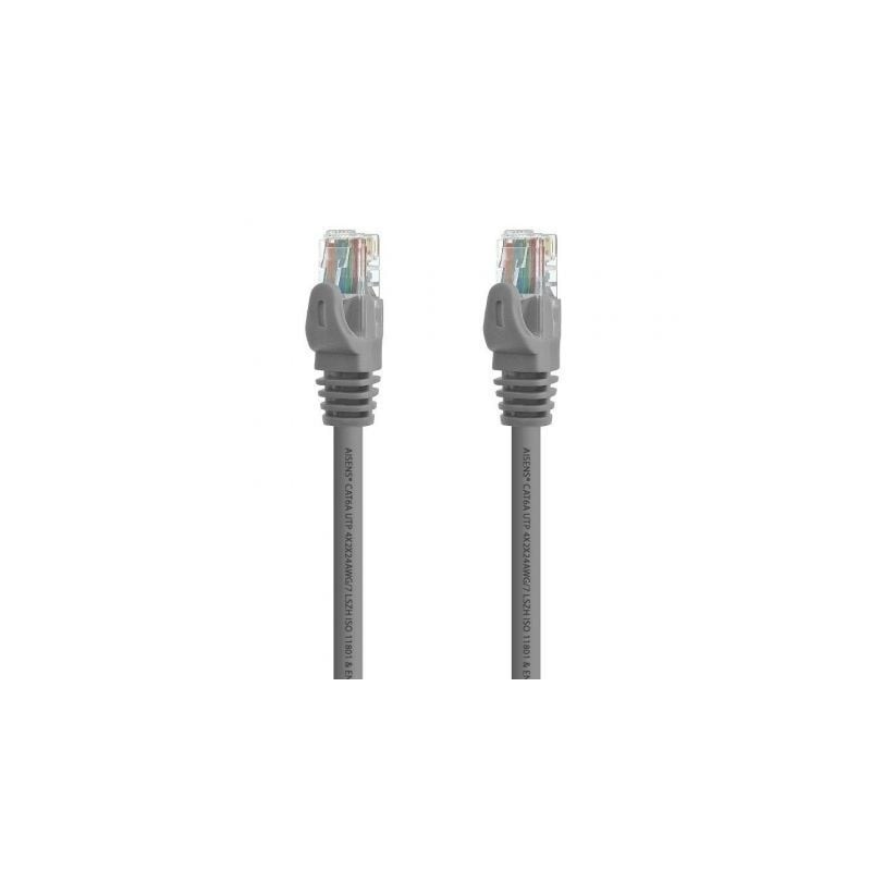 CABLE RED AISENS LATIGUILLO RJ45 LSZH CAT-6A UTP AWG24 2-0M GRIS CABLE RED AISENS LATIGUILLO RJ45 LSZH CAT-6A UTP AWG24 2-0M GRIS