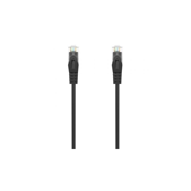CABLE RED AISENS LATIGUILLO RJ45 LSZH CAT-6A UTP AWG24 0-5M NEGRO