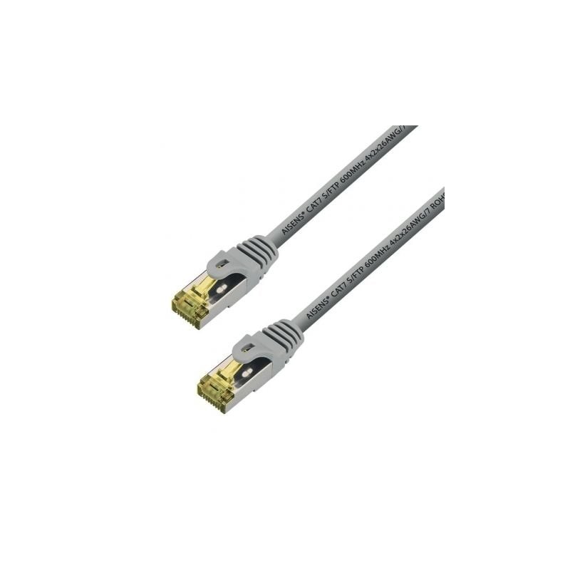 CABLE AISENS RED LATIGUILLO RJ45 LSZH CAT-7 SFTP PIMF 15M GRIS