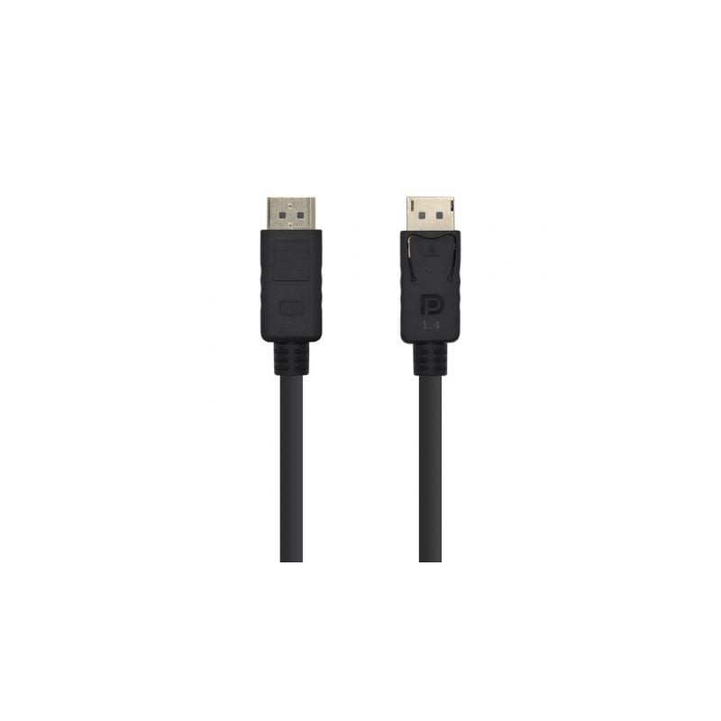 Cable DisplayPort 1-4 8K Aisens A149-0391- DisplayPort Macho - DisplayPort Macho- 3m- Negro