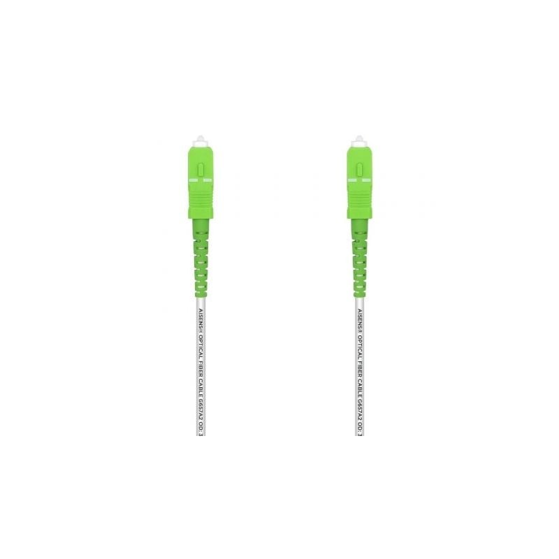 CABLE AISENS FIBRA G657A2 3-0 9 125 SMF SIMPLEX LSZH SC APC 15M CABLE AISENS FIBRA G657A2 3-0 9 125 SMF SIMPLEX LSZH SC APC 15M
