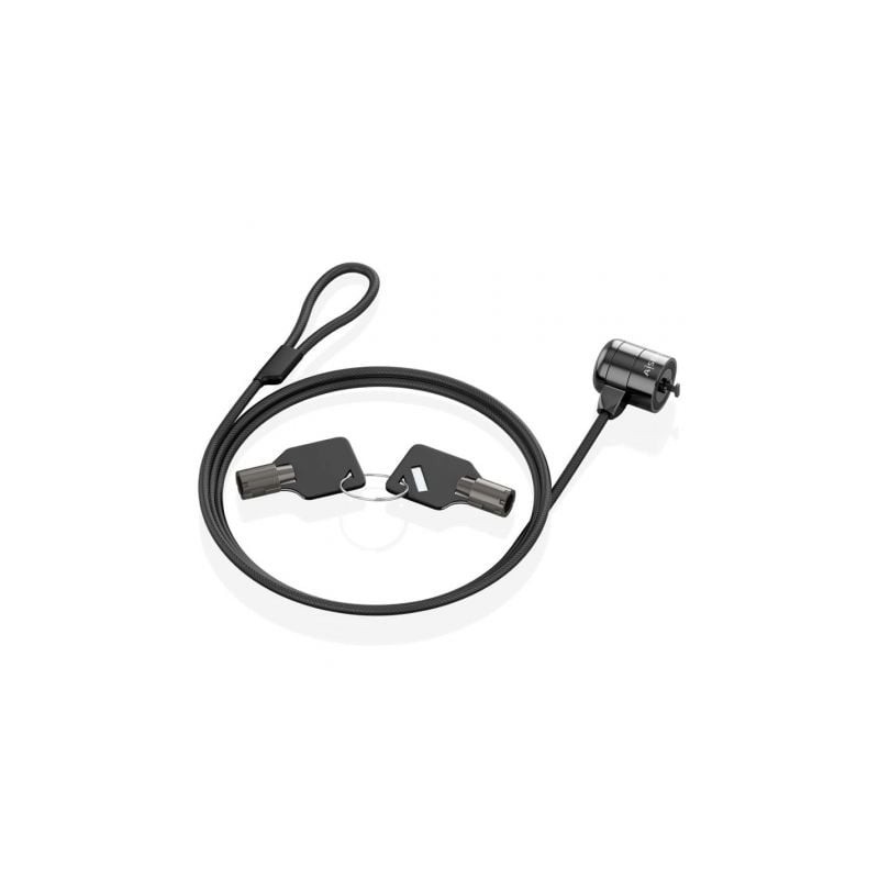 CABLE SEGURIDAD AISENS CERRADURA LLAVE 1-5M CABLE SEGURIDAD AISENS CERRADURA LLAVE 1-5M