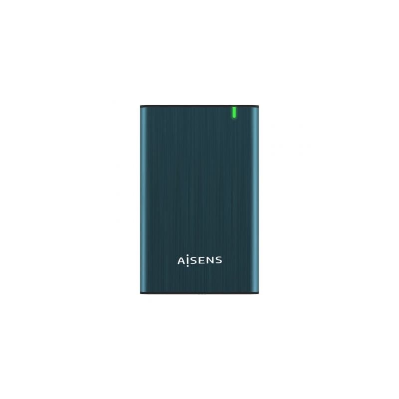 CARCASA HDD AISENS ASE-2525PB 2-5" AZUL PACIFICO