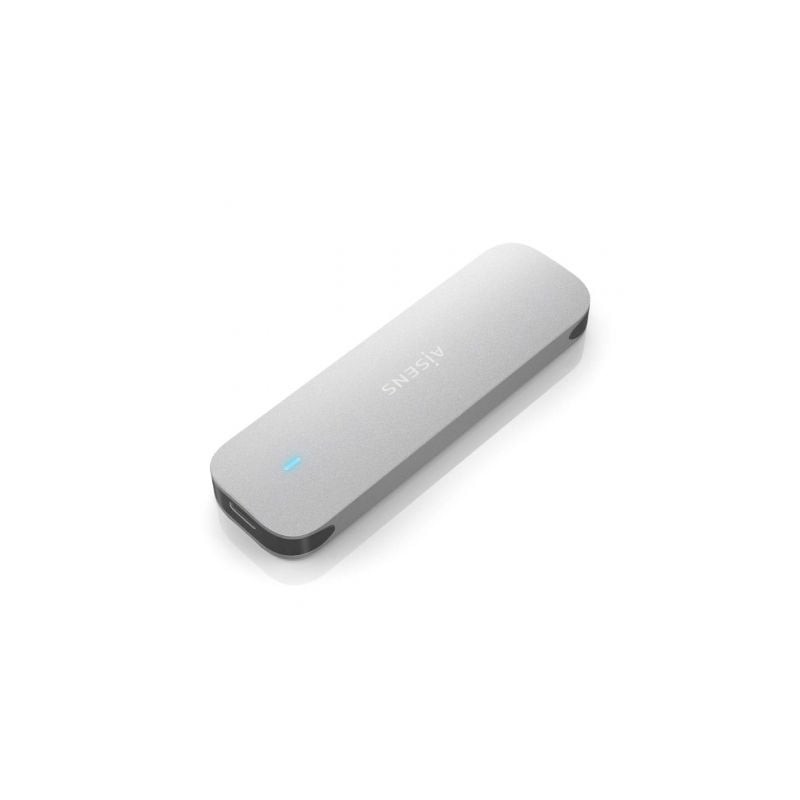 CARCASA HDD AISENS ASM2-025SL M-2 PLATA