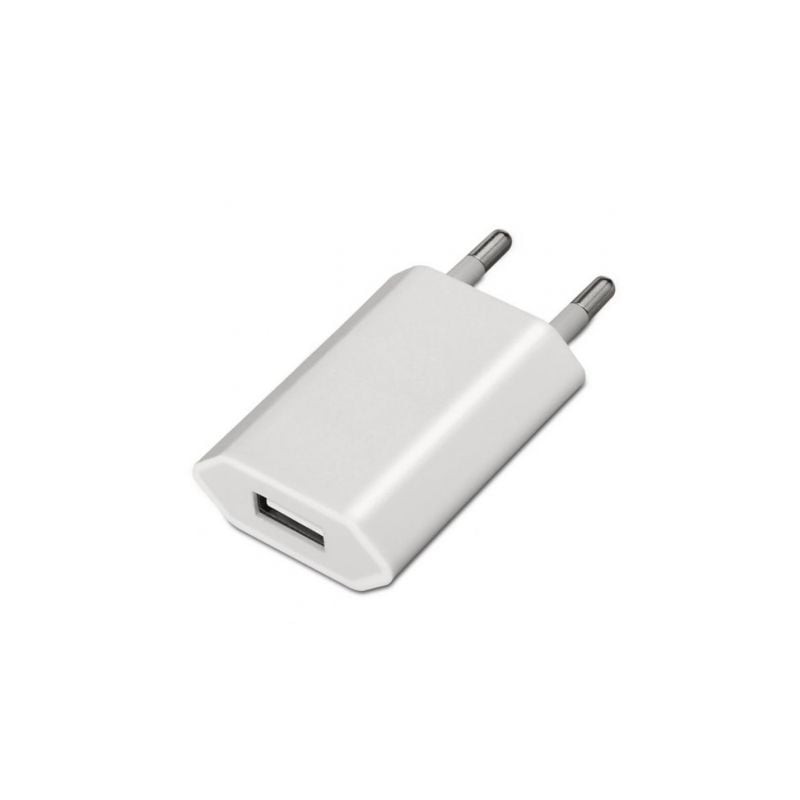 MINI CARGADOR AISENS USB 5V-1A BLANCO
