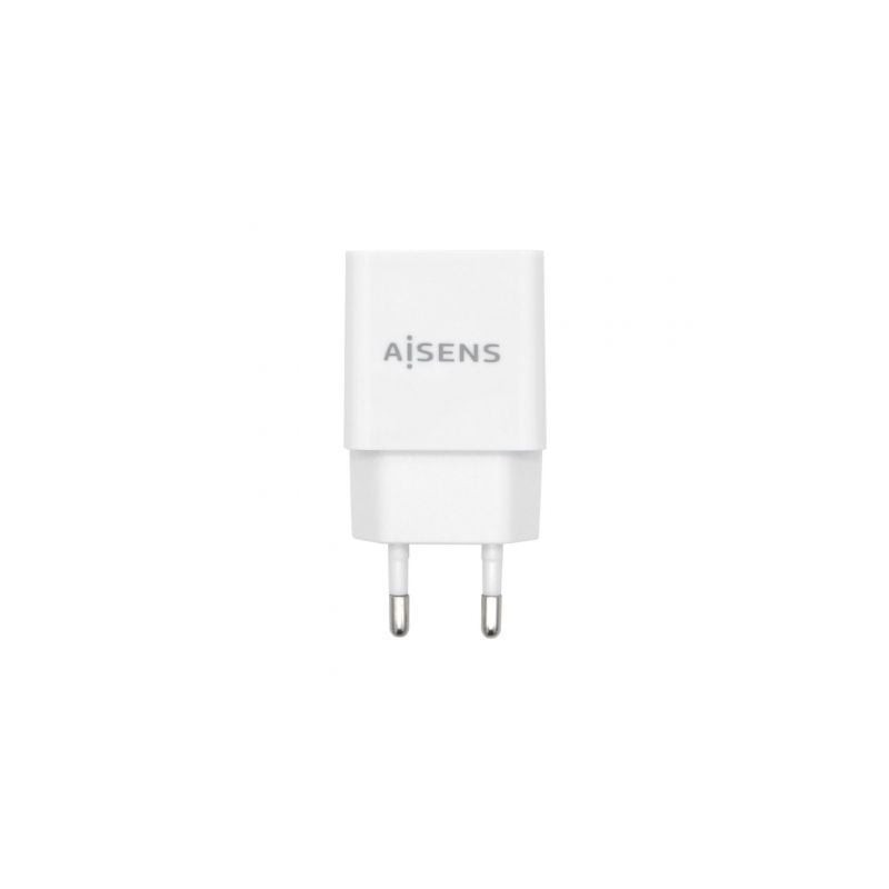 CARGADOR USB AISENS 10W ALTA EFICIENCIA 5V 2A BLANCO