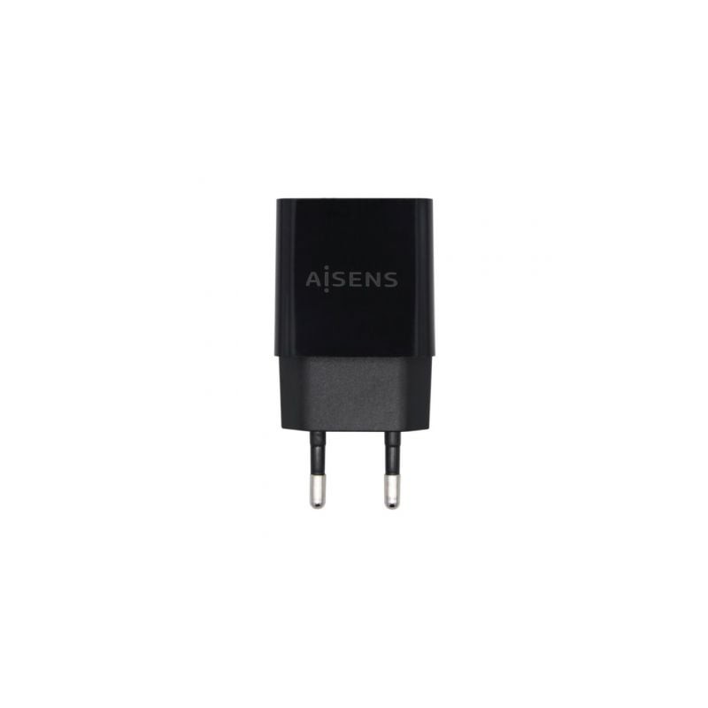 CARGADOR USB AISENS 10W ALTA EFICIENCIA 5V 2A NEGRO