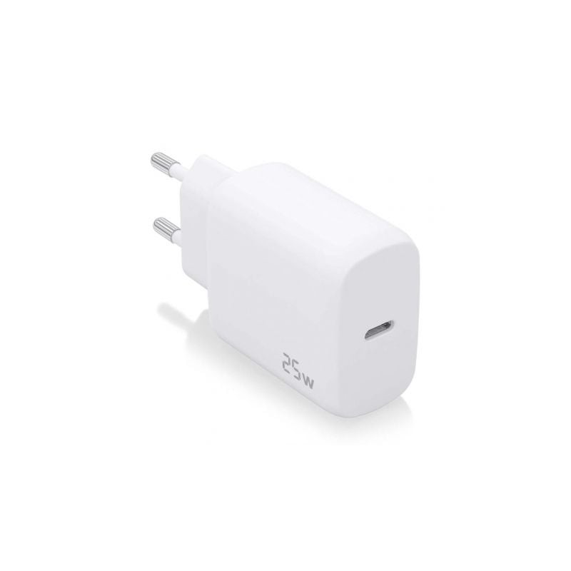 CARGADOR AISENS USB-C PD3-0 1 PUERTO 1XUSB-C 25W BLANCO CARGADOR AISENS USB-C PD3-0 1 PUERTO 1XUSB-C 25W BLANCO