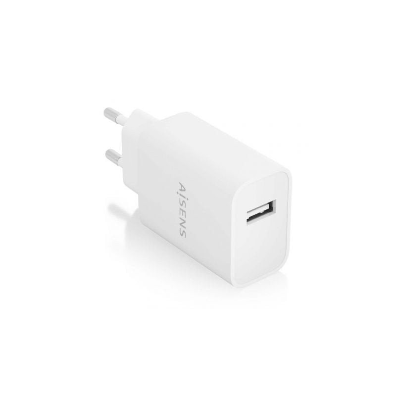 CARGADOR AISENS USB 10W ALTA EFICIENCIA 5V-2A BLANCO