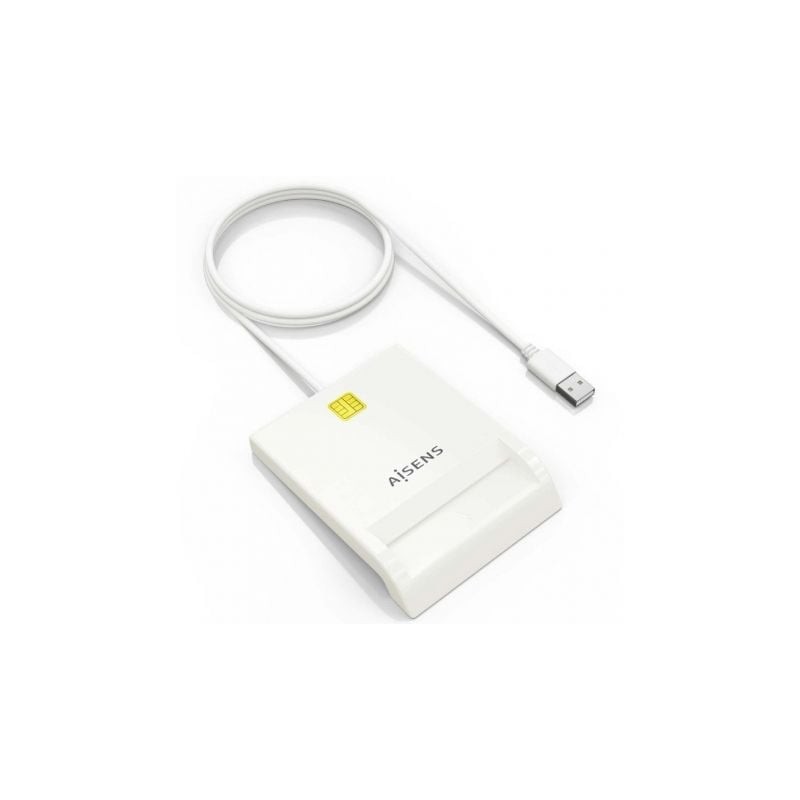 LECTOR DE TARJETAS INTELIGENTE AISENS DNIE BLANCO
