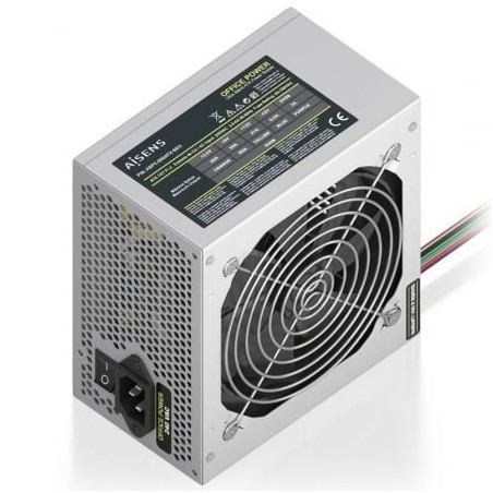 Fuente de Alimentación Aisens ASPC-500ATX-SEO- 500W- Ventilador 12cm