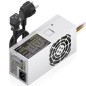 AISENS Fuente Alimentacion TFX 500W con Cable de Alimentacion OEM, Plata