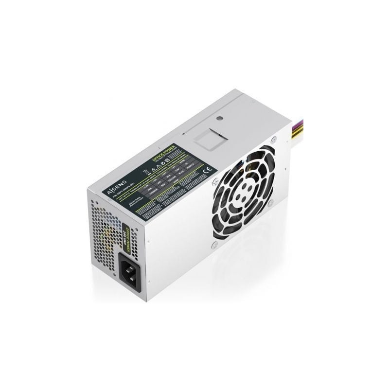 FUENTE ALIMENTACION AISENS TFX 500W OEM PLATA FUENTE ALIMENTACION AISENS TFX 500W OEM PLATA