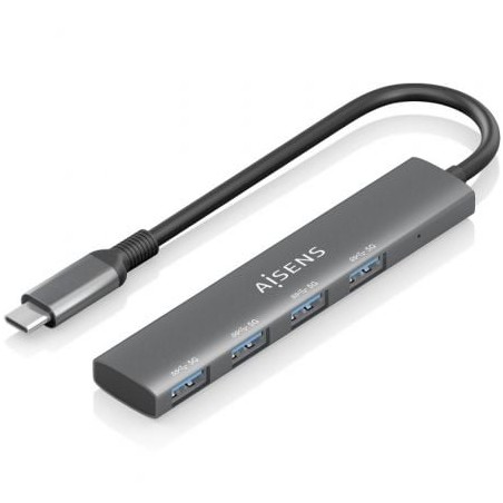 Hub USB Tipo-C 3-0 Aisens A109-0943- 4xUSB