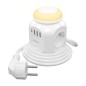 REGLETA ENCHUFES AISENS 4 TOMAS + 1XUSB-C 3XUSB-A LUZ NOCTURNA 1-8M BLANCO REGLETA ENCHUFES AISENS 4 TOMAS + 1XUSB-C 3XUSB-A LUZ NOCTURNA 1-8M BLANCO