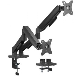 Soporte de Mesa con Contrapeso para 2 Monitores Aisens DT32TSR-357- Giratorio- Inclinable- hasta 9kg