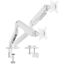 Soporte de Mesa con Contrapeso para 2 Monitores Aisens DT32TSR-439- Giratorio- Inclinable- hasta 9kg