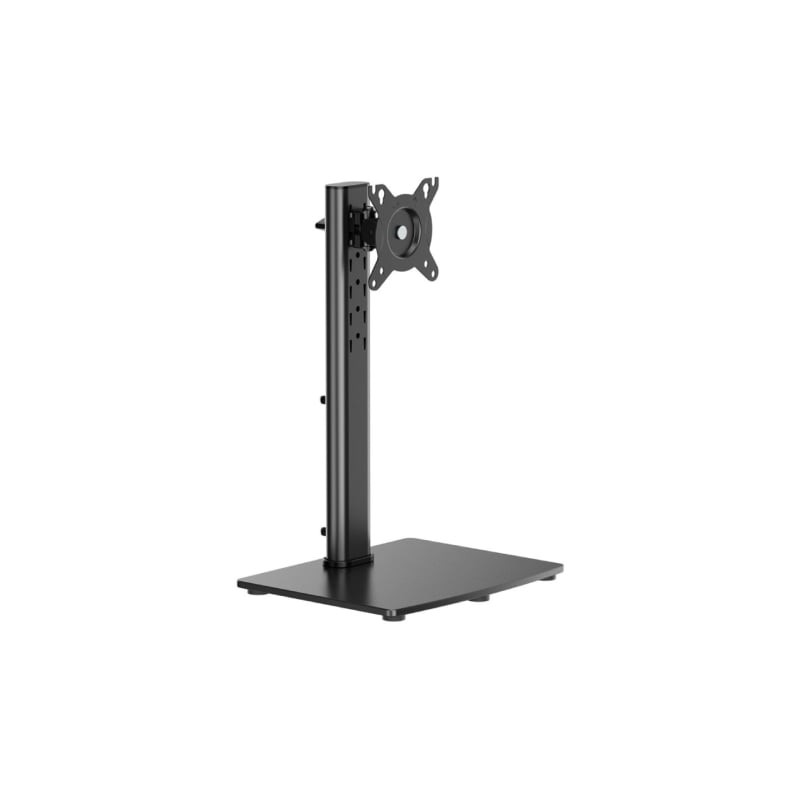AISENS Soporte de Mesa Con Peana Eco Giratorio e Inclinable para Monitor/TV 12kg de 17-34, Negro