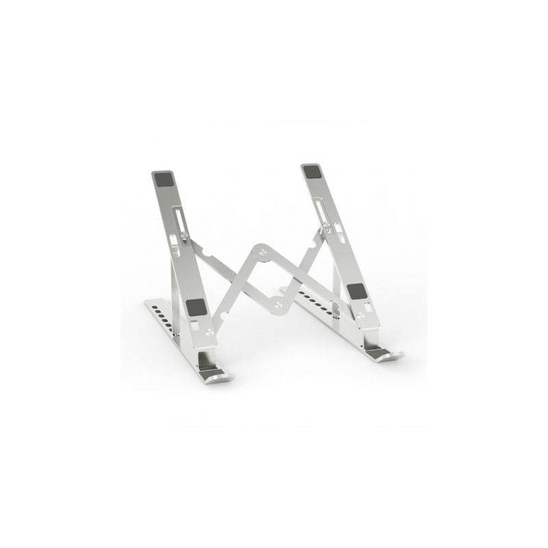 SOPORTE PORTATIL AISENS SOBREMESA AJUSTABLE PLATA