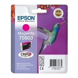 Cartucho tinta epson t0803 magenta 7-4ml