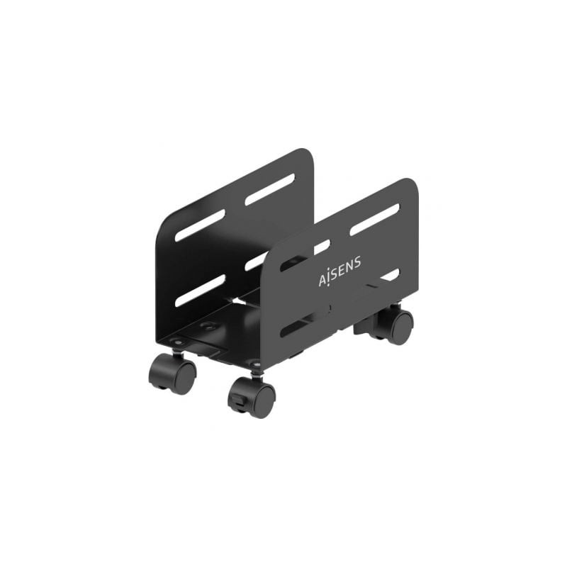 SOPORTE AISENS CPU METALICO AJUSTABLE DE SUELO NEGRO