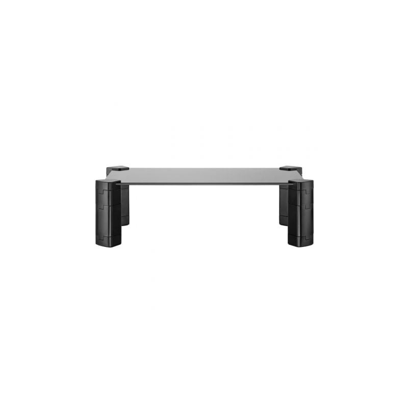 SOPORTE MONITOR AISENS SOPORTE ELEVADOR CRISTAL MONITOR-PORTATIL NEGRO
