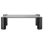 SOPORTE MONITOR AISENS SOPORTE ELEVADOR CRISTAL MONITOR-PORTATIL NEGRO