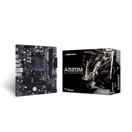 Placa base biostar am4 a520mt m - atx