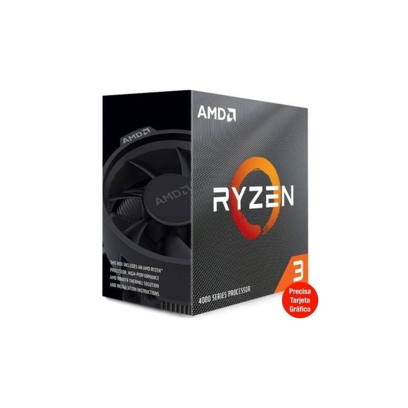 Procesador AMD Ryzen 3 4100 3-80GHz Socket AM4