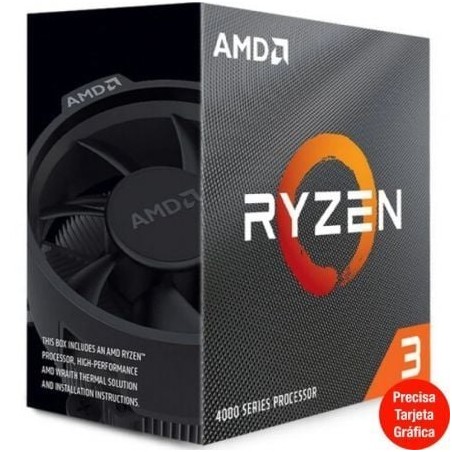 Procesador AMD Ryzen 3 4100 3-80GHz Socket AM4