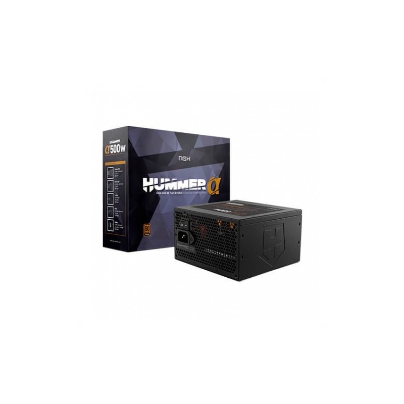 Fuente alimentacion nox 500w hummer alpha