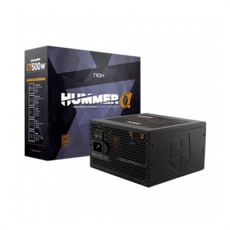 Fuente alimentacion nox 500w hummer alpha