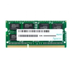 Memoria RAM Apacer DS-04G2K-KAM 4GB- DDR3- 1600MHz- 1-5V- CL11- SODIMM