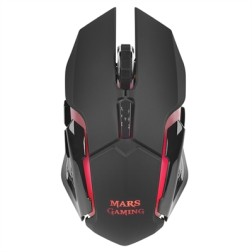 Mouse raton mars gaming optico wireless