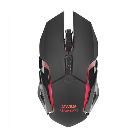 Mouse raton mars gaming optico wireless