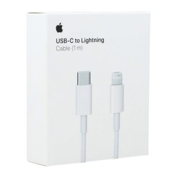 Cable de Carga Apple de conector USB Tipo-C a Lightning- 1m