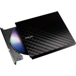 Grabadora Externa CD-DVD Asus SDRW-08D2S-U Lite- Negra