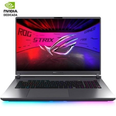Portátil Gaming Asus ROG Strix G18 (2025) G815JMR-S8051 Intel Core i7-14650HX- 32GB- 1TB SSD- GeForce RTX 5060- 18"- Sin Sistema